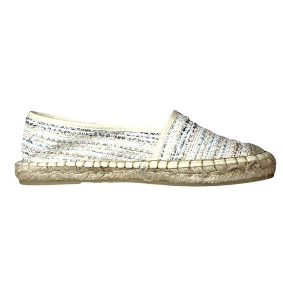 NWOT Alpargatus Women’s Handmade Espadrille Flats Cream/Tan Size 6.5-7 (37) - Picture 3 of 8